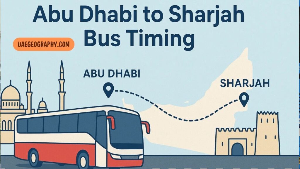 Abu Dhabi to Sharjah Bus: Route, Schedules, Tips, and More Abu Dhabi to Sharjah Bus Route, Schedules, Tips, and More
