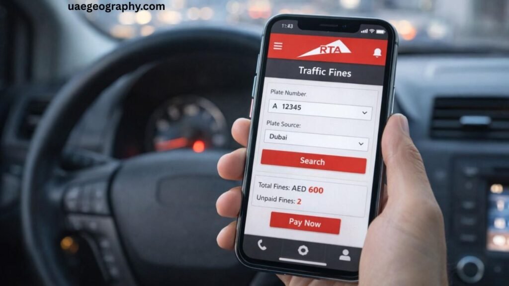 How to Check Abu Dhabi Traffic Fines Online (Step-by-Step)