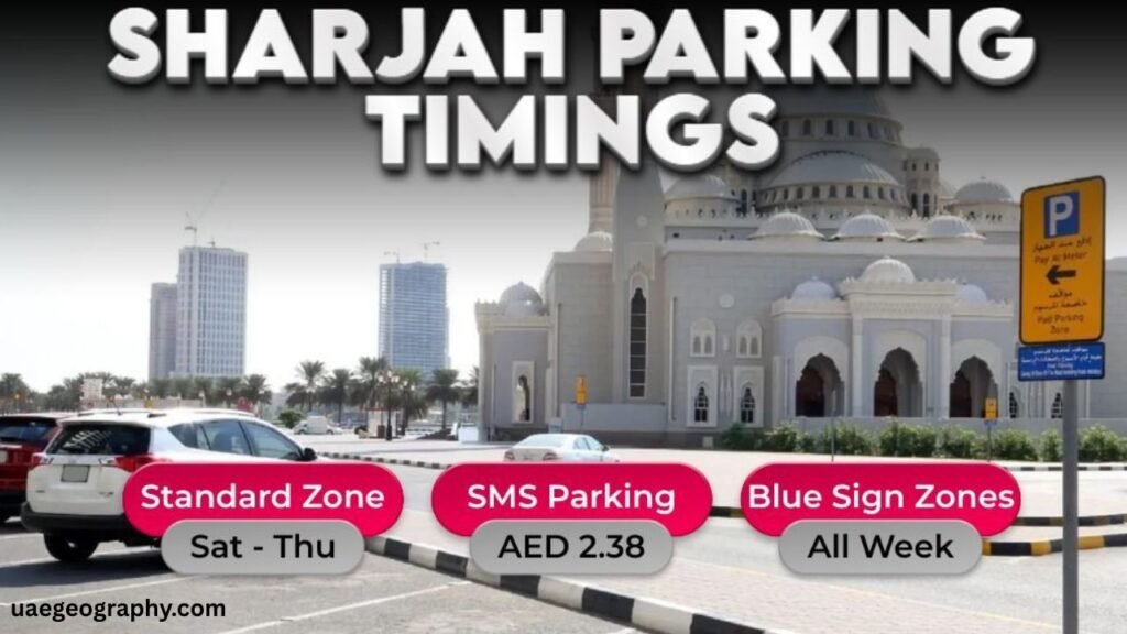 Sharjah Parking Timing in UAE