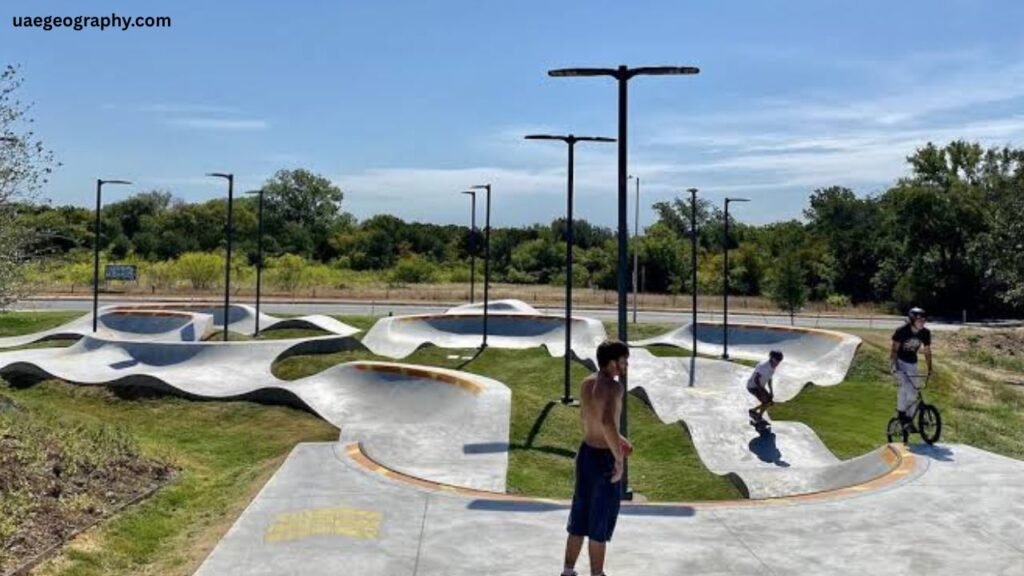 Explore the Skatepark and Running Track