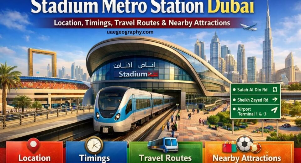 Stadium Metro Station Dubai