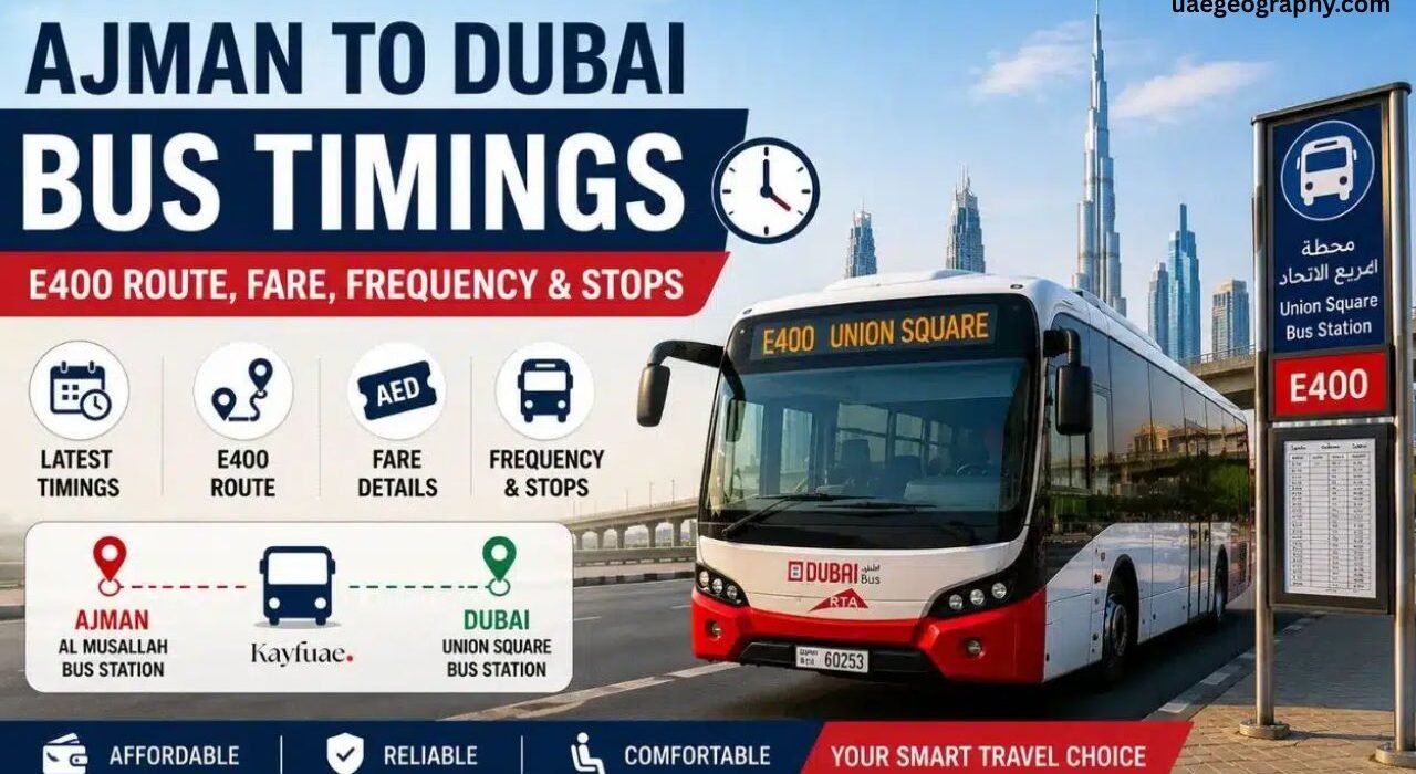 Ajman to Dubai Bus Station Guide 2026