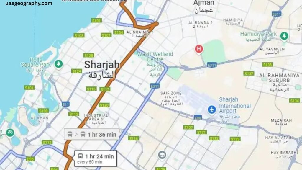 E400 vs. E411 – Which Ajman–Dubai Bus Route to Take