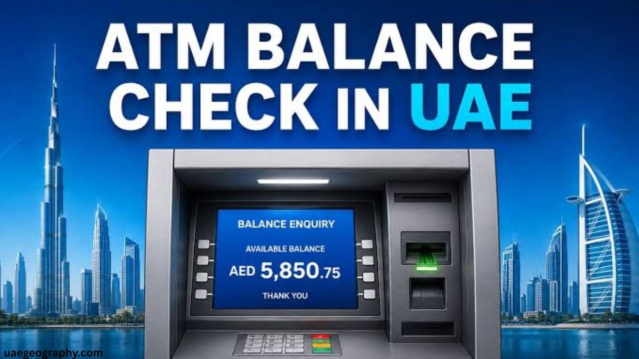ATM Balance Check in UAE: 7 Easy Ways (2026 Guide)